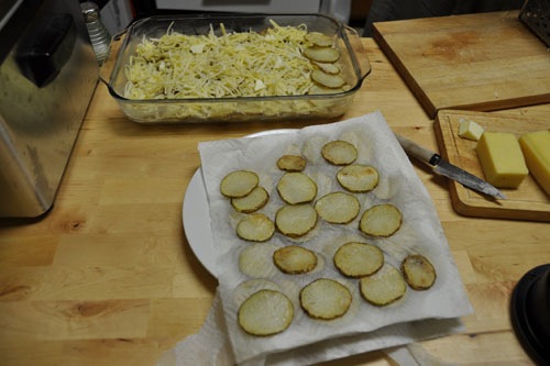 Making gratin